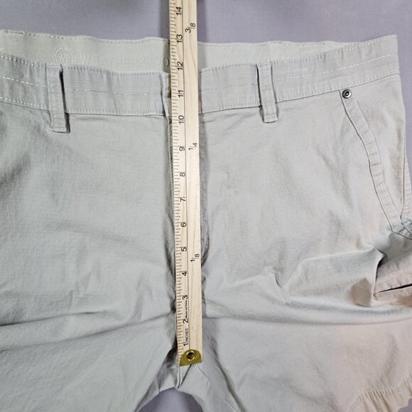 Weatherproof Vintage Cargo Shorts Mens 40 Performance Stretch 9" Inseam Khaki - Picture 4 of 10